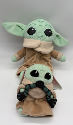 Kuscheltier Star Wars Baby Yoda 2er Set 30cm +17cm Plüschtier Stofftier