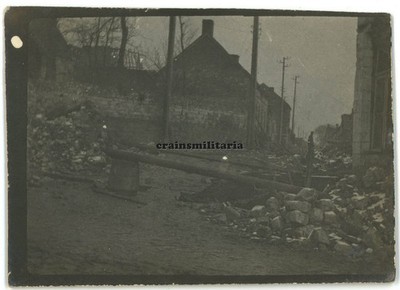 Orig. Foto zerstörtes THÉLUS b. Vimy Ridge Arras Frankreich 1915
