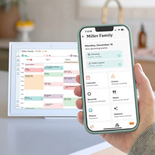 15  Digital Wall Calendar   Touchscreen Family Organizer Manage Busy Schedules