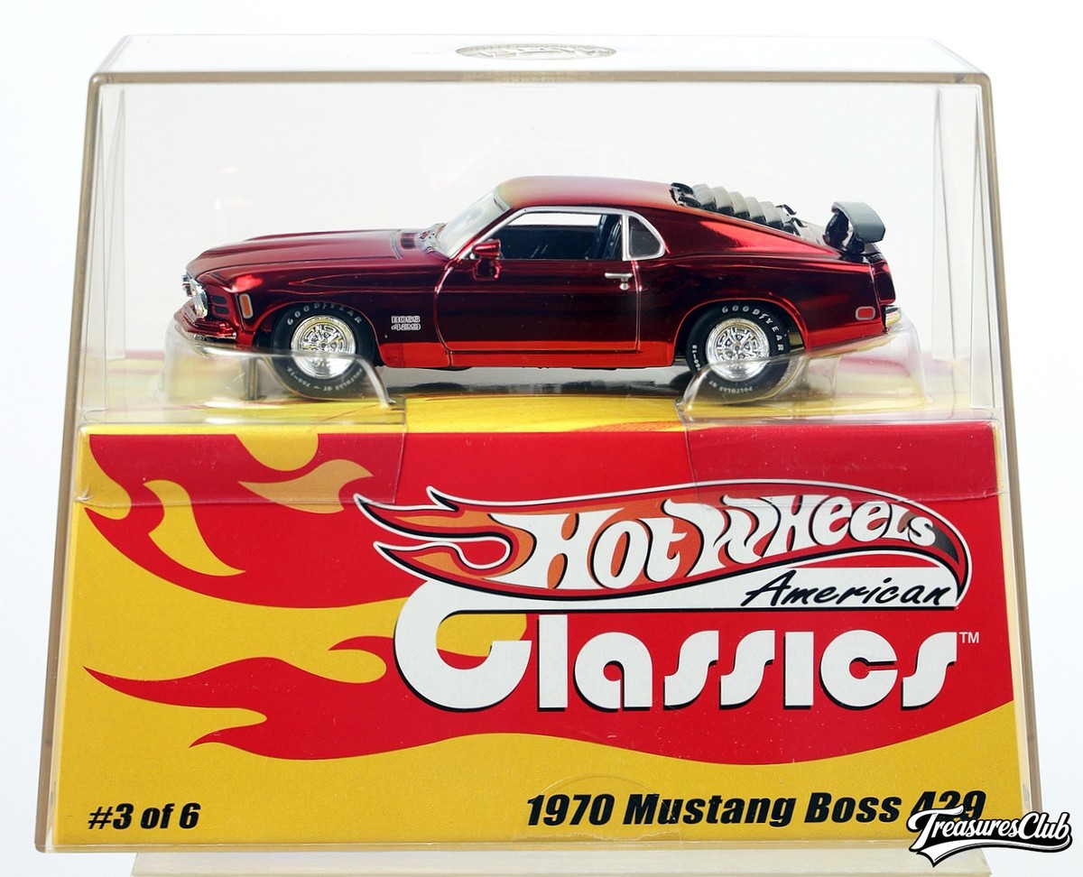 ミニカー Hot Wheels1970 Mustang Boss 429 Classics Hot Wheels 1970 Mustang Boss 429 American Classics Limited E C6468