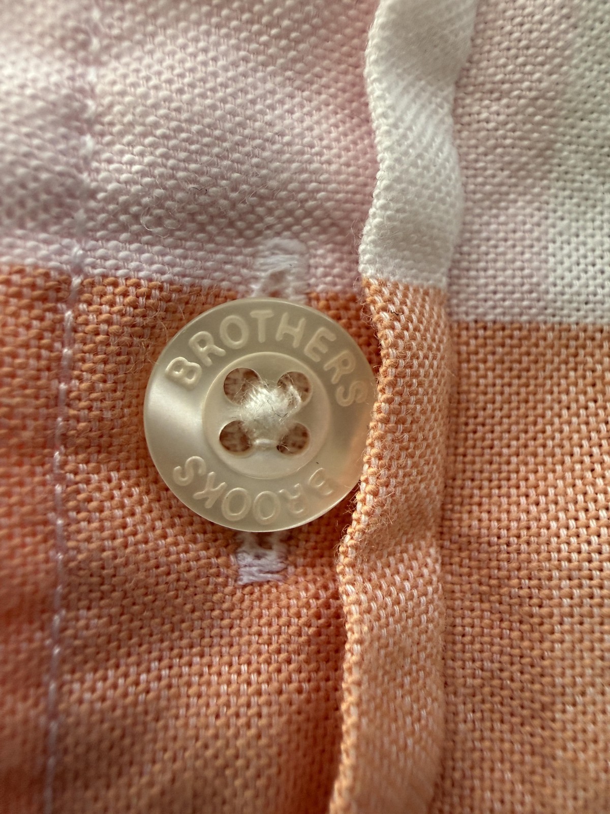 Brooks Brothers Red Fleece Shirt Mens Large Multicolor Check Button Down thumbnail 8