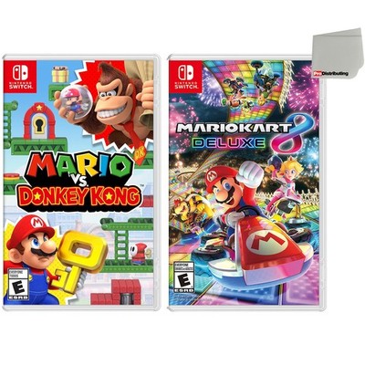 Mario Vs. Donkey Kong and Mario Kart 8 Deluxe Two Game Bundle