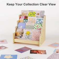 Greeting Card Holder 4 Tier Multipurpose for Fairs Sticker Craft Trade Shows