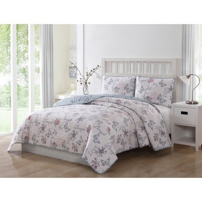 Quaint Home Live Laugh Love Bedding Set 3-Piece Quilt Set King Ymz008176