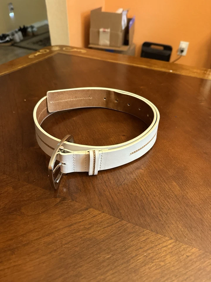 SEAN JOHN 61172 cuero cosido blanco 34 Foto 3 de 4