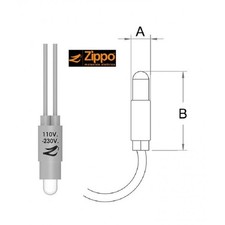 LAMPADA SPIA BIANCA LED 220V COMPATIBILE FRUTTI BTICINO LIVING VIMAR GEWISS 4095