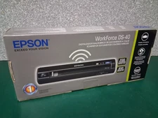 Epson WorkForce DS-40 Portable Compact Wireless Color Document Scanner Brand New