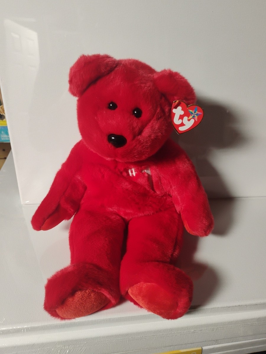 Ty Beanie Buddy Bears 2002 #1 Bear 2001 Sizzle MINT for sale