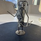 Tribal Metal Warrior / Hunter Sculpture — photo 1