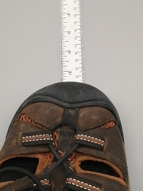 Sandali Keen uomo marrone 10 impermeabili scarpe da passeggio trail escursionismo punta chiusa