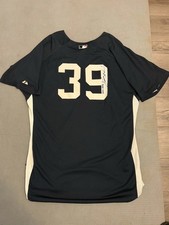 Kerry Wood New York Yankees Game Used / Worn Signed Jersey Steiner