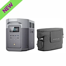 EcoFlow DELTA 2 Max Portable Power Station 2400W With DELTA 2 Max Bag Included