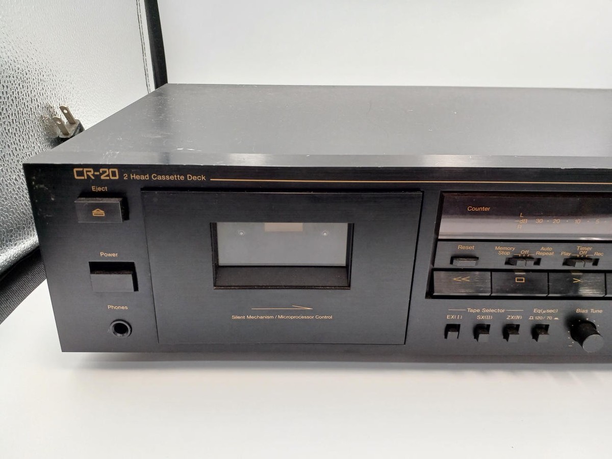 Nakamichi CR-20 Cassette Deck 2-Head High-Fidelity Used | eBay