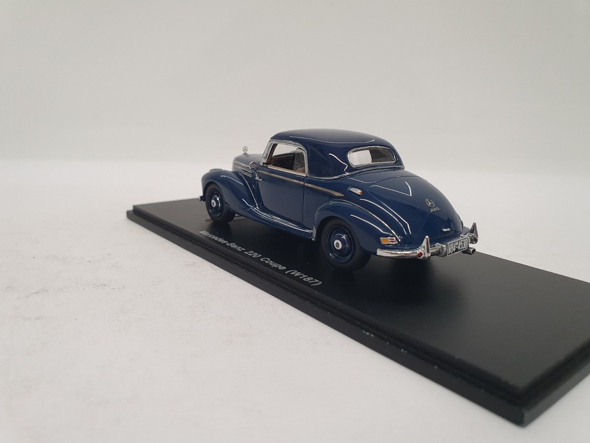 ミニカー Mercedes-Benz 220 SE 1:43 SPARK 1/43 Spark Mercedes Benz 220 SE #128 Winner Monte Carlo