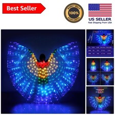 Enchanting LED Wings Costume for Women - Light-Up Fairy Wings 57" Adult Size