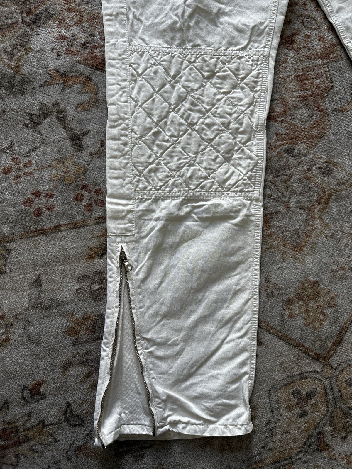 Rare Vintage Prada Biker Pants EU Size 52 - Unique Fashion Find image 4