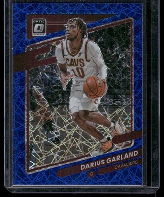 2021-22 Donruss Optic #65 Darius Garland Blue Velocity
