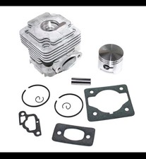 CILINDRO + PISTONE EFCO 8530 8550 OLEOMAC 753 755 D.45 mm. SPINOTTO 12 mm.