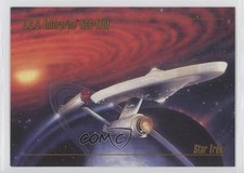 1993 SkyBox Master Series Star Trek USS Enterprise NCC 1701 #42 0u9y