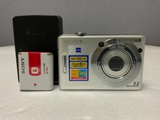 SONY Cyber-shot DSC-W35 Silver Compact Digital Camera Tested Condition