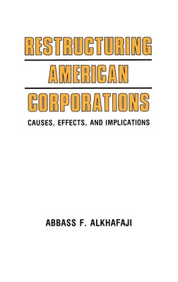 Abbass F. Alkharaji (u. a.) | Restructuring American Corporations | Buch (1990)