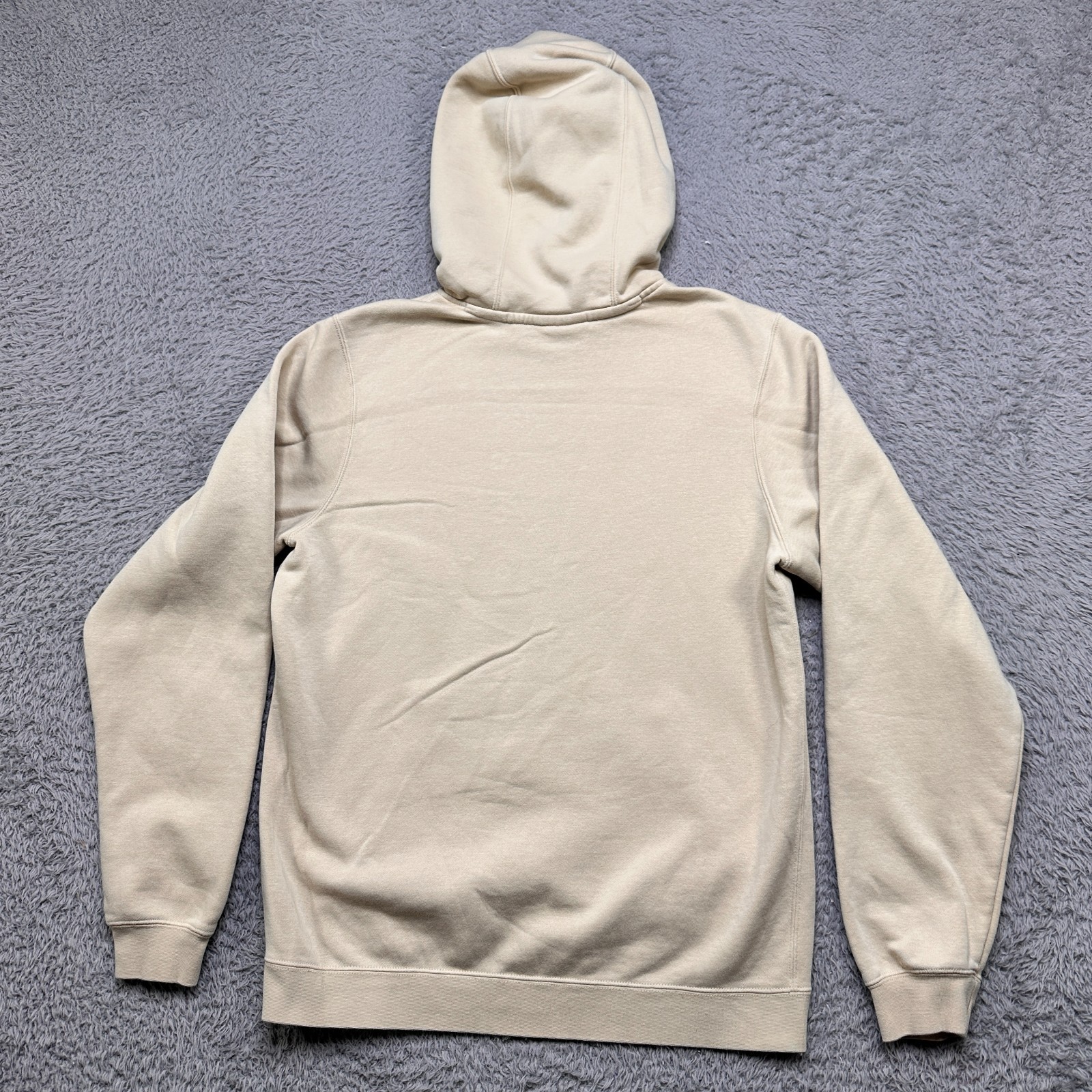 Stanford Nike Hoodie Mens S Tan Logo Spellout Pullover Sweatshirt Long Sleeve image 4