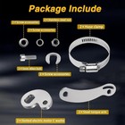 2 Sets Universal Torque Arm Conversion Kit（M14） Compatible with E-Bike Front ...