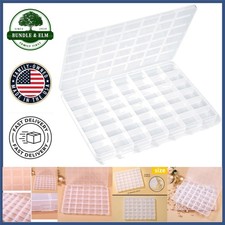 Bead Organizer Tray with 42 Compartments for Bracelets, Necklaces, and Earrings