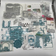 Huge Sizzix I-Crafter Thinlits Cutting Dies Lot Mixed Scrapbooking Card Making