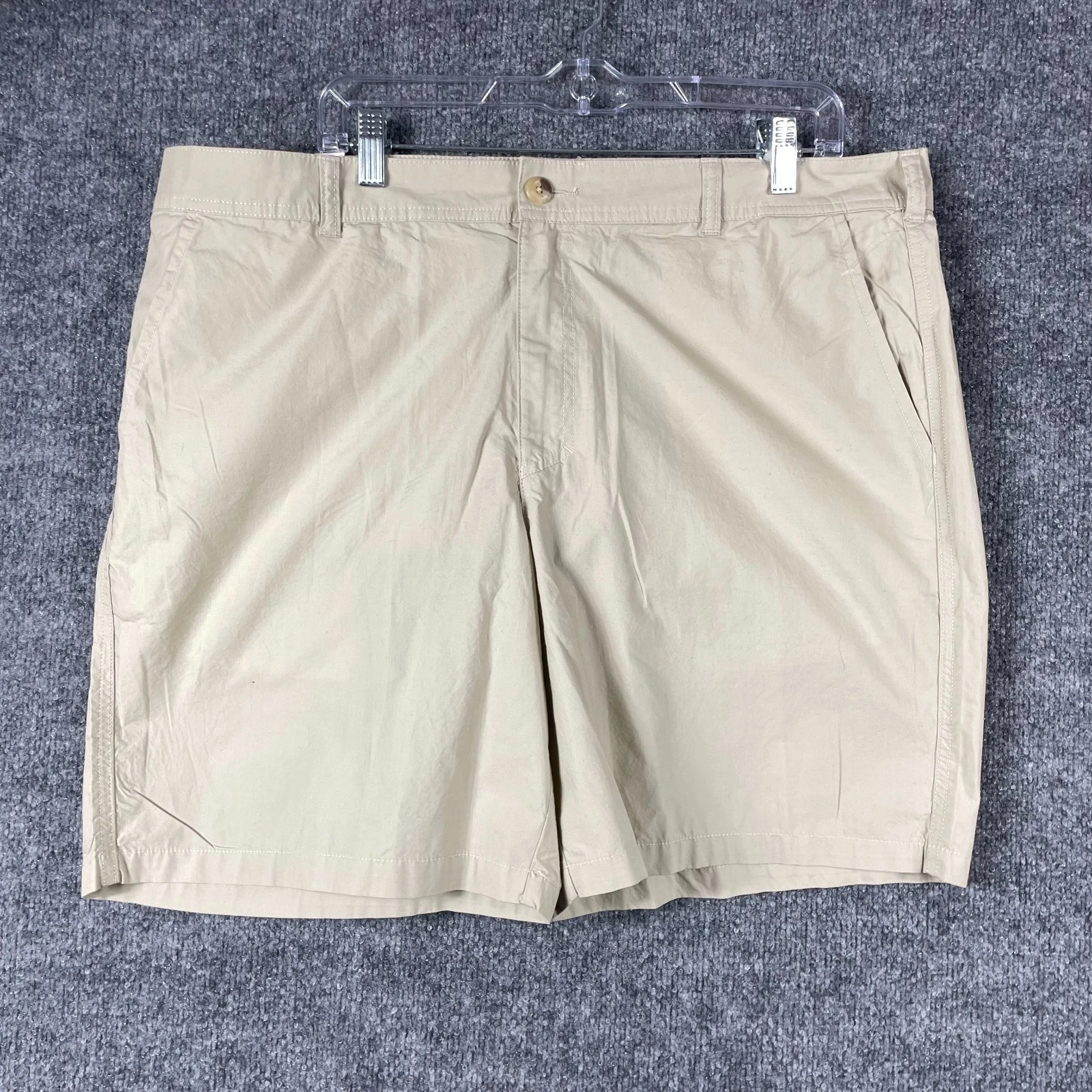 Columbia Shorts Mens 40 40x8 Short Beige Flat Front Lightweight Outdoors New