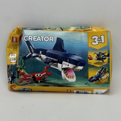 LEGO Creator Deep Sea Creatures 3-in-1 *RETIRED* (31088) New Damaged Box