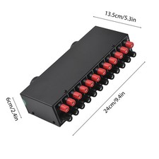 LYNEPAUAIO Amplifier Speaker Selector Switch Switcher 3 Input 3 Output MVLE