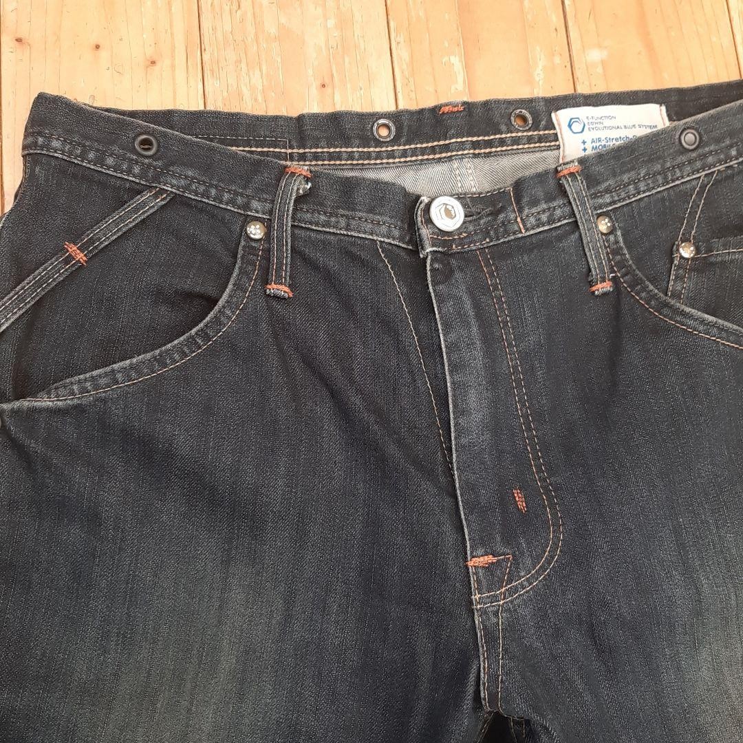 Edwin E-FUNCTION 3D Stretch Denim Jeans Knee Stre… - image 3