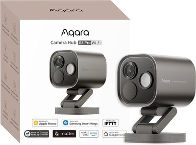 *SEALED* Aqara 4MP Outdoor Security Camera Hub G5 Pro Wi-Fi True Color Gray