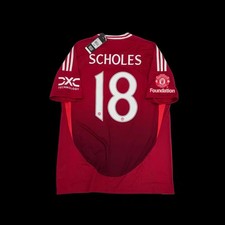Adidas Manchester United 24-25 Scholes Legend Match Football Jersey