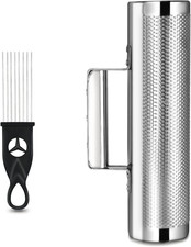 Soulmate Guiro 10"X3" Metal Guiro Instrument Stainless Steel Professional Latin