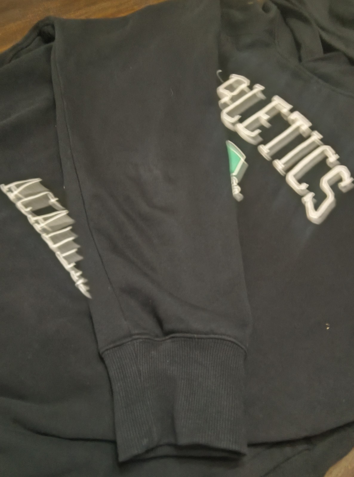 Pullover Hoodie Fabletics Black Graphic XL - image 4
