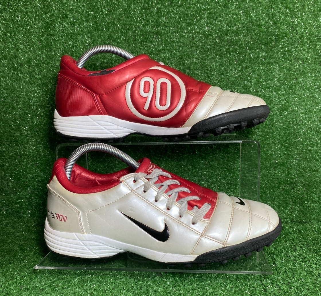 OG 2004 8.5 US Nike Air Zoom Total 90 III TF IC Red White Leather