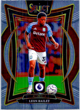 Leon Bailey #13 - Base Set Holo - 2024 Panini Select - Aston Villa