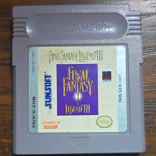 Sunsoft Final Fantasy Legend III Cartridge Only, Nintendo Game Boy NTSC-U/C