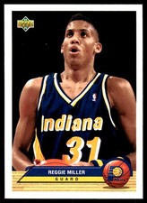 Reggie Miller 1992-93 Upper Deck  #P18 Pacers NBA READ FREE SHIP AutographDen
