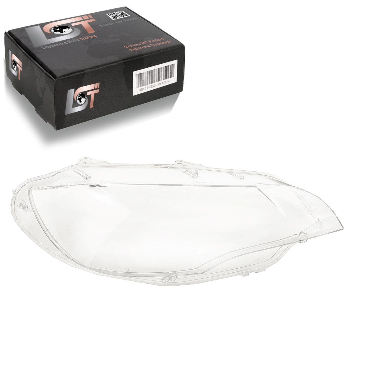 Headlight Glass Diffuser Right Xenon LED For BMW X6 E71 E72 2007-2014