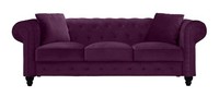 Violett Chesterfield Wohnzimmer Modern Design Couchen Sofa Kreative MöBel Stoff