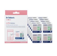 Dr. Talbot  s MilkFresh Breast Milk Freshness Sensors 40ct BPA-Free New