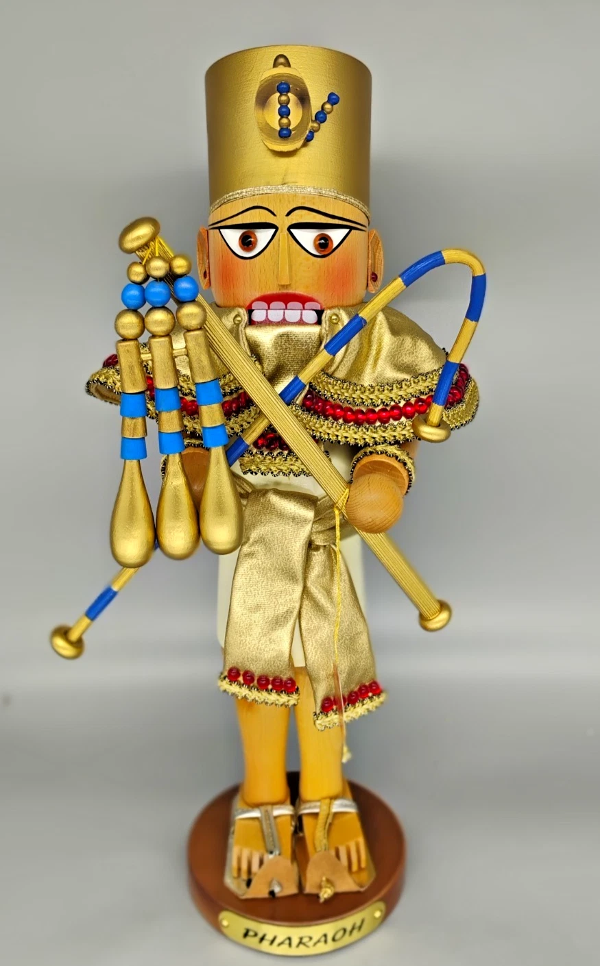 Original Steinbach - Egyptian Pharaoh - 16.5" German Nutcracker - S1865