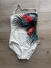 Vince Camuto SZ 4 Convertible Bandeau Top One Piece Swimsuit V11761 New W Tags