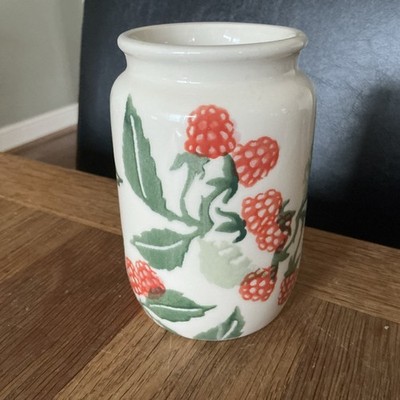 Emma Bridgewater Raspberries Medium Marmeladenglas Vase Himbeere Küche Garten