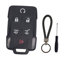 Key Fob Case Shell Fits for Chevy Tahoe Suburban GMC Yukon M3N 6 Button