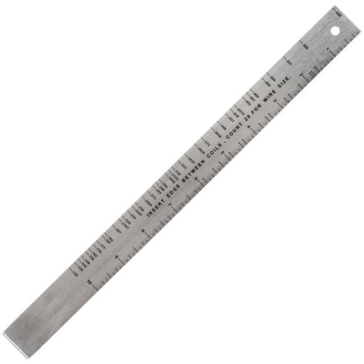 #ad Garage Door Torsion Spring Wire Measuring Tool for .125 .625 Steel Grey $7.74