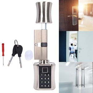 Smart Lock Cylinder Biometric Fingerprint Password Electronic Safety For 40 SG